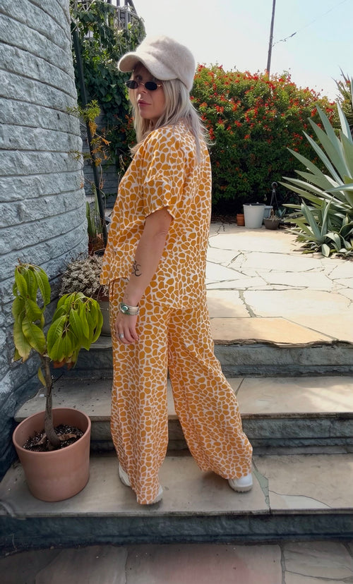Giraffe Set 100% Cotton