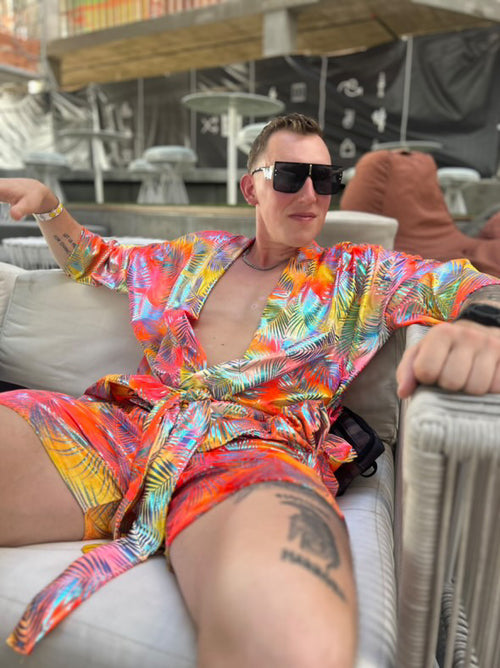 fashion, outfits, festival fashion, jacket pant set, unisex clothing, reversible jacket,  matching set, joggers, designer clothing, festival outfit, festival wear, rave wear, festival clothing, festival kimono, festival robe, resort wear, lounge wear, animal print jacket, animal print pants