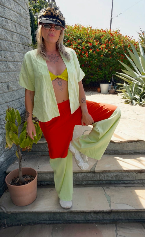 Neon Linen Set