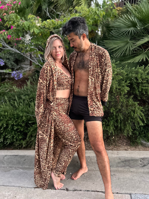 Wild Thing Open Reversible Robe