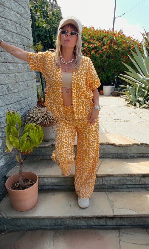Giraffe Set 100% Cotton