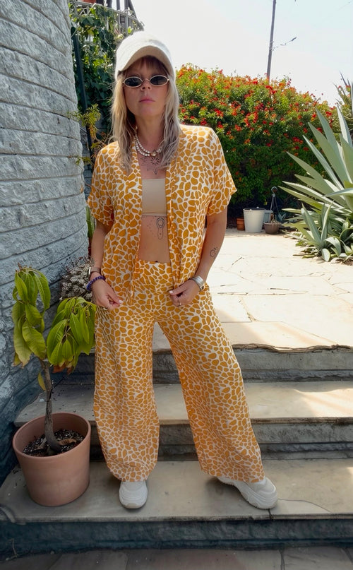 Giraffe Set 100% Cotton