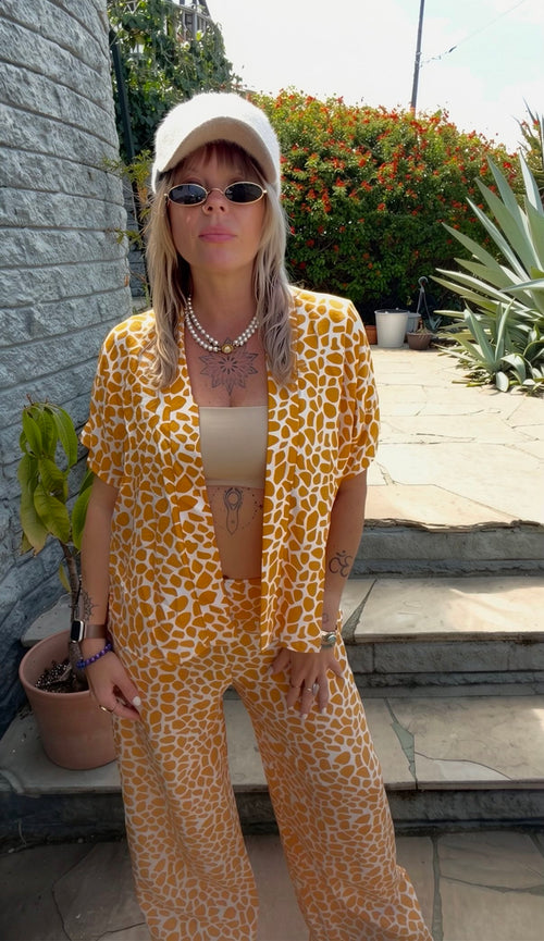 Giraffe Set 100% Cotton