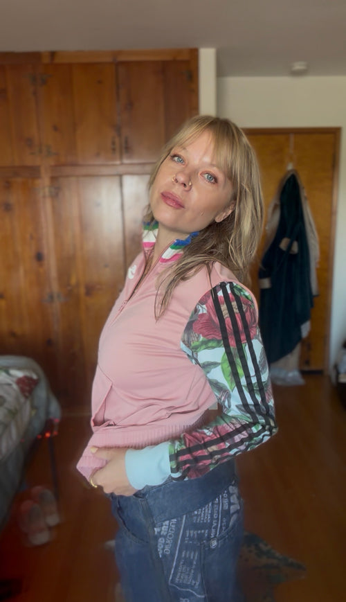 Upcycled Adidas x Nike Jacket