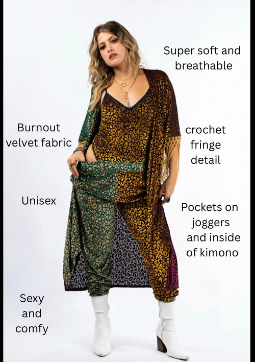 designer clothing, festival outfit, festival wear, rave wear, festival clothing, festival kimono, festival robe, resort wear, lounge wear, animal print jacket, animal print pants, festival robe, resort wear, lounge wear, animal print jacket, animal print pants, kimono jacket, festival jacket, tropical jacket, velvet jacket, festival set, festival kaftan, boho kaftan