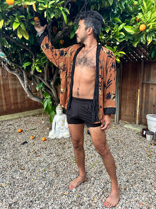 On The Prowl Reversible Open Robe