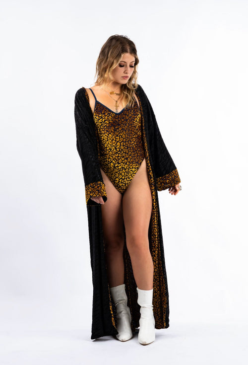 Animalia Robe, Duster, Kimono, festival kimono, festival robe, leopard print kimono, leopard print robe, reversible robe, velvet robe, velvet kimono, burnout velvet robe, burnout velvet duster, designer clothing, festival outfit, festival wear, rave wear, festival clothing, festival kimono, festival robe, resort wear, lounge wear, animal print jacket, animal print pants, festival robe, resort wear, lounge wear, animal print jacket, animal print pants, kimono jacket, festival jacket, tropical jacket, velvet 