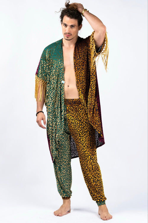 Outfit, fashion, festival fashion, Joggers, animal print, velvet track suit, leopard track suit, cheetah track suit, kimono, bodysuit, designer clothing, festival outfit, festival wear, rave wear, festival clothing, festival kimono, festival robe, resort wear, lounge wear, animal print jacket, animal print pants, festival robe, resort wear, lounge wear, animal print jacket, animal print pants, kimono jacket, festival jacket, tropical jacket, velvet jacket, festival set, festival kaftan, boho kaftan