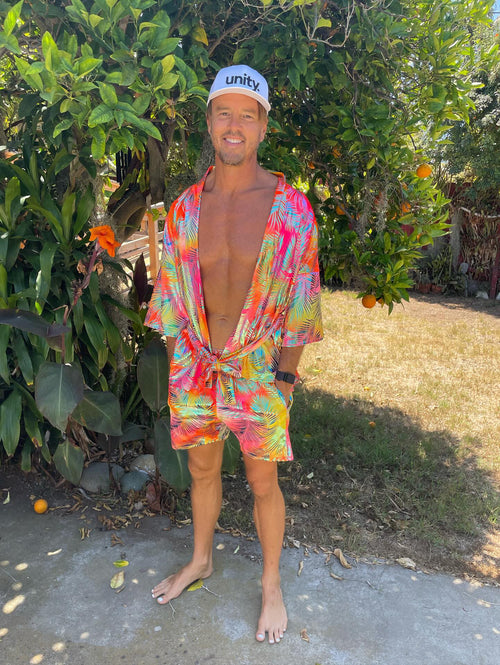 fashion, outfits, festival fashion, jacket pant set, unisex clothing, reversible jacket,  matching set, joggers, designer clothing, festival outfit, festival wear, rave wear, festival clothing, festival kimono, festival robe, resort wear, lounge wear, animal print jacket, animal print pants