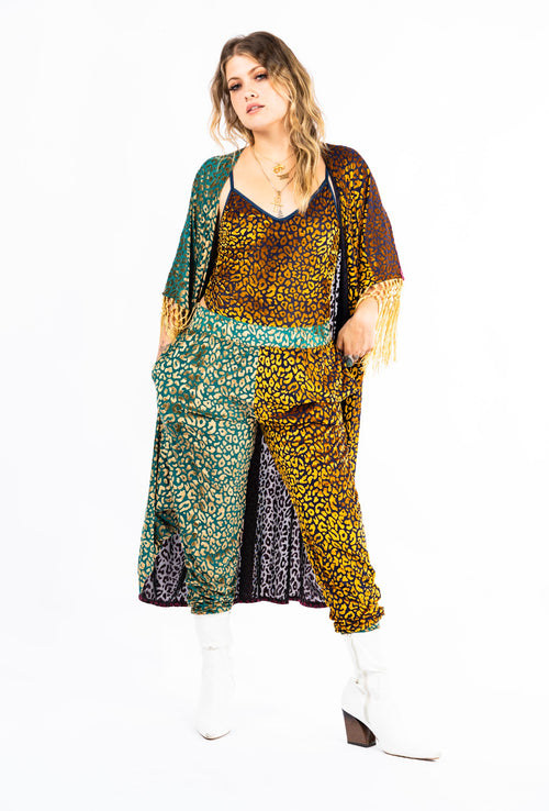 Outfit, fashion, festival fashion, Joggers, animal print, velvet track suit, leopard track suit, cheetah track suit, kimono, bodysuit, designer clothing, festival outfit, festival wear, rave wear, festival clothing, festival kimono, festival robe, resort wear, lounge wear, animal print jacket, animal print pants, festival robe, resort wear, lounge wear, animal print jacket, animal print pants, kimono jacket, festival jacket, tropical jacket, velvet jacket, festival set, festival kaftan, boho kaftan